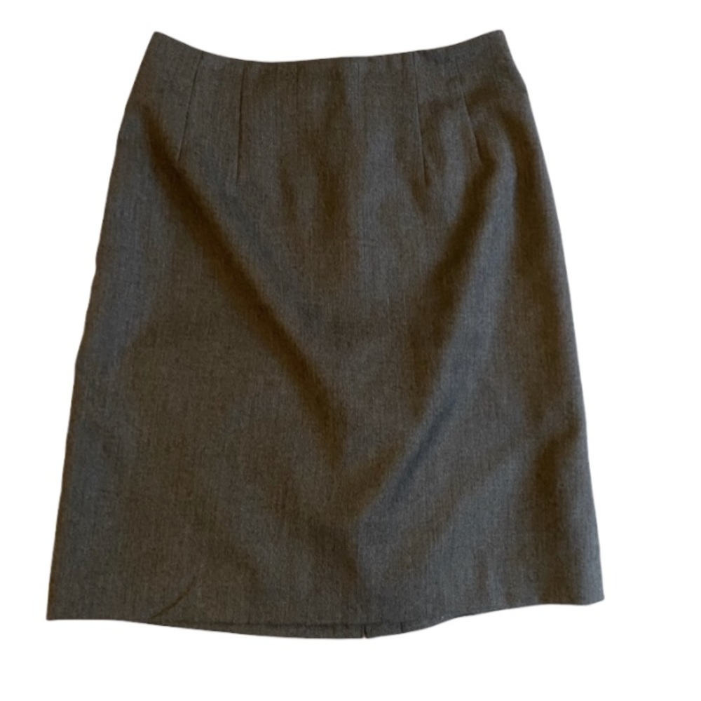 Chadwicks Grey Wool Skirt